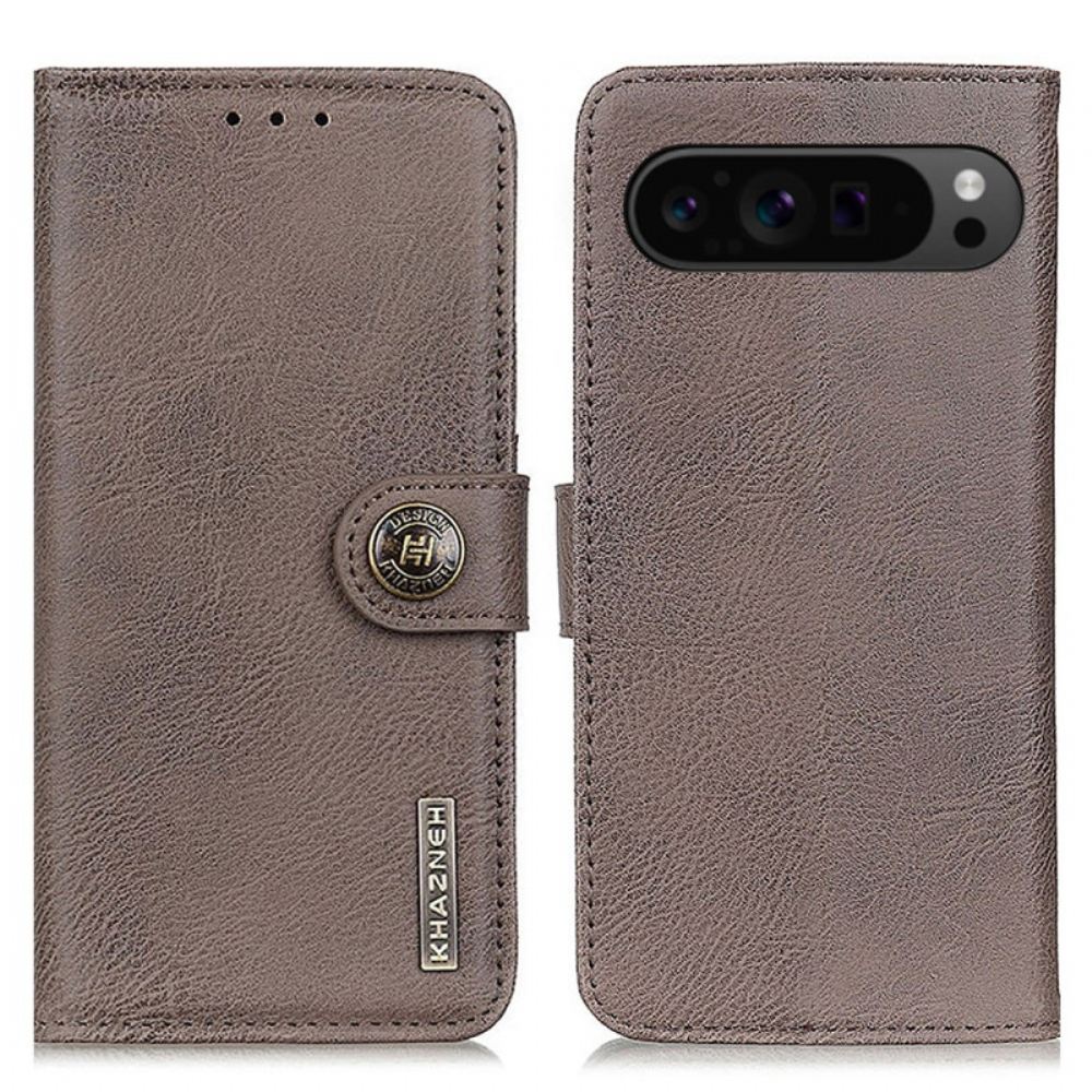 Kožený Kryt Na Google Pixel 10 Pro Xl Khazneh