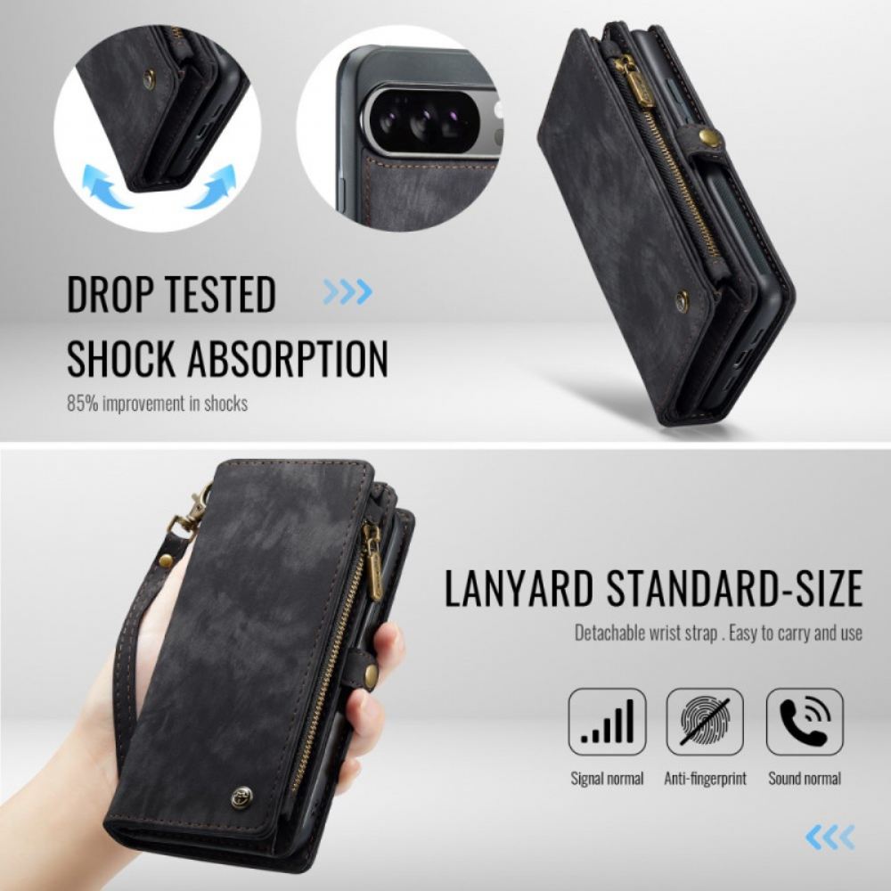 Kožený Kryt Na Google Pixel 10 Pro Xl Pouzdro