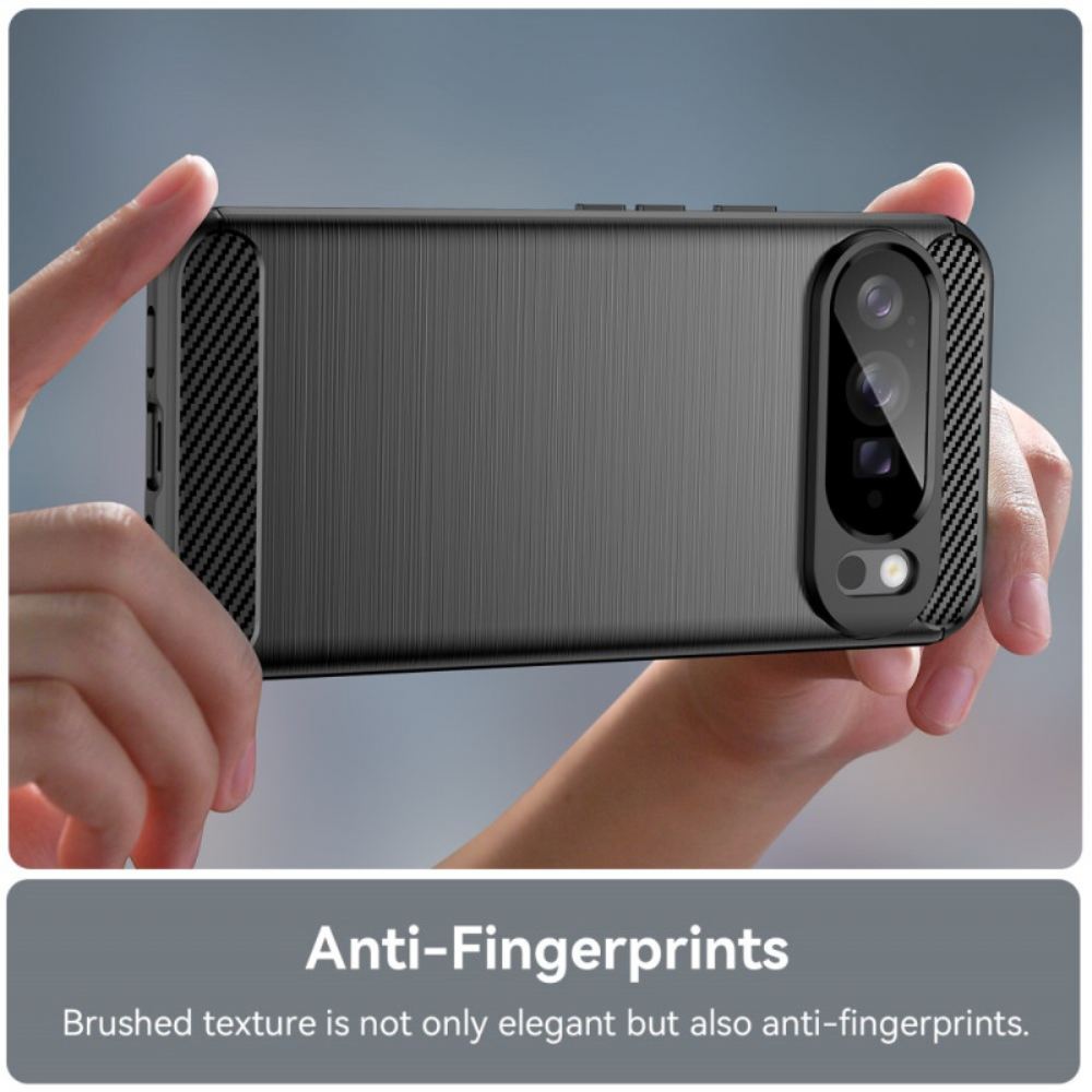 Kryt Google Pixel 10 Pro Xl Kartáčované Uhlíkové Vlákno