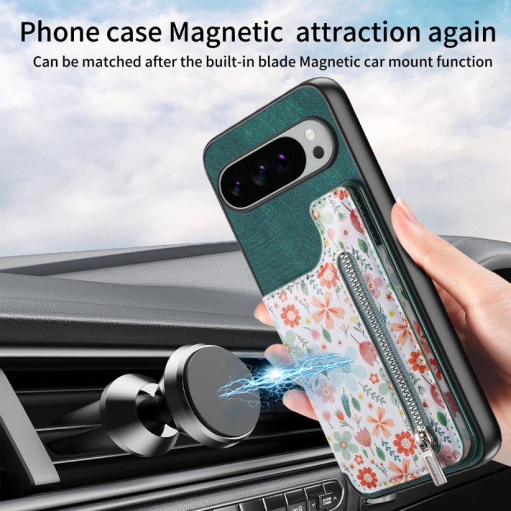 Kryt Google Pixel 10 Pro Xl Květinová Peněženka