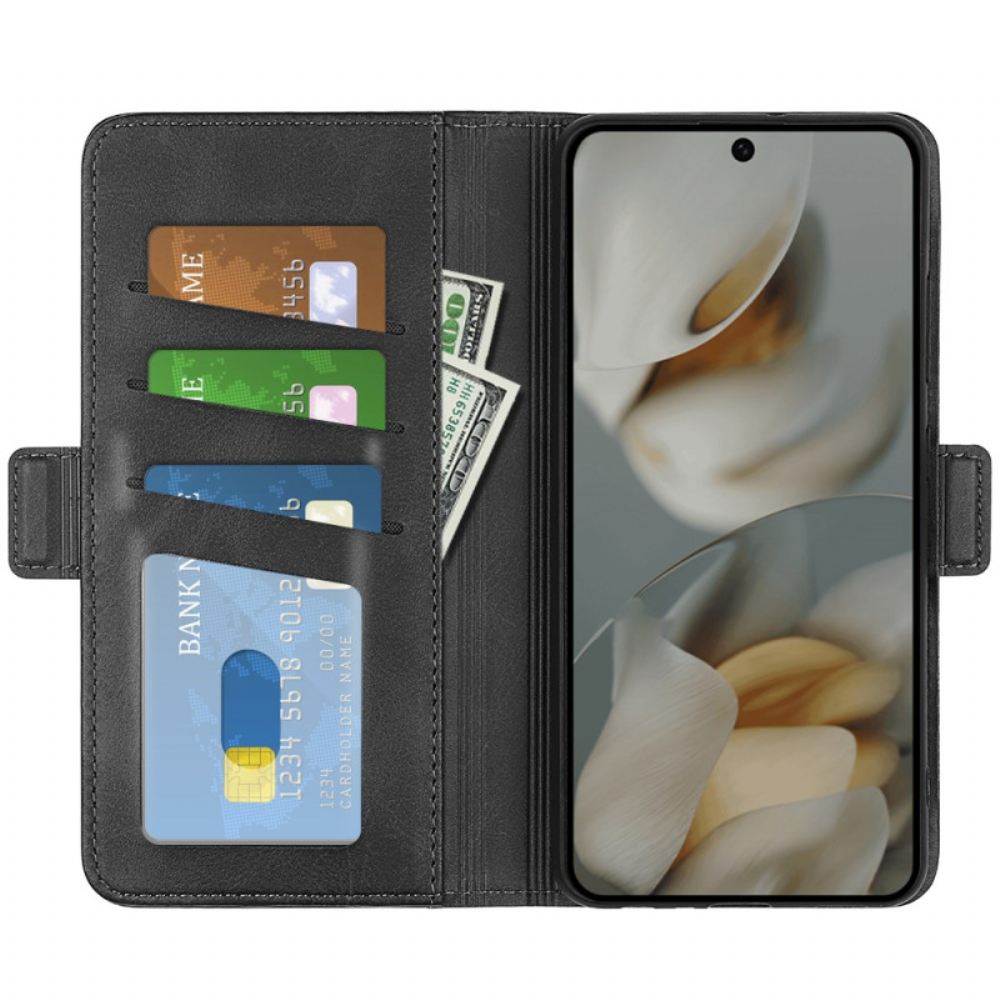 Peněženková Pouzdra Google Pixel 10 Pro Xl Kryty Na Mobil Dvojitá Spona