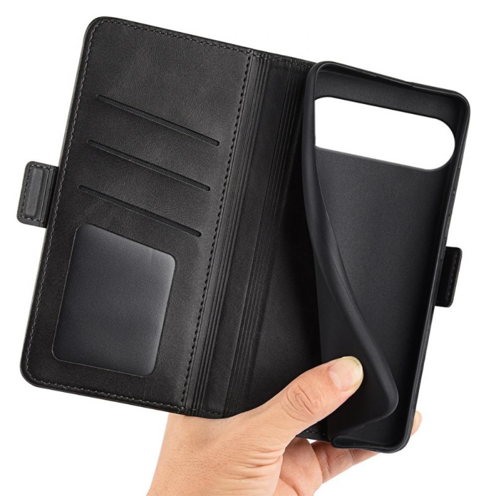 Peněženková Pouzdra Google Pixel 10 Pro Xl Kryty Na Mobil Dvojitá Spona