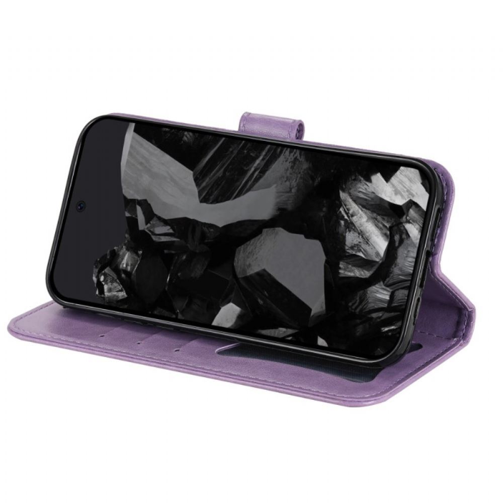 Peněženková Pouzdra Google Pixel 10 Pro Xl Kryty Na Mobil Mandala S Popruhem