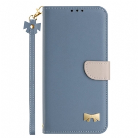 Peněženková Pouzdra Google Pixel 10 Pro Xl Kryty Na Mobil Motýlek Se Šňůrkou