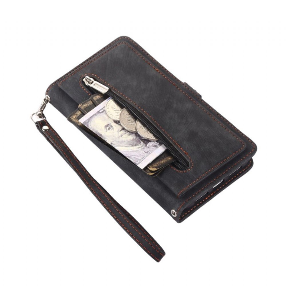 Peněženková Pouzdra Google Pixel 10 Pro Xl Kryty Na Mobil Peněženka S Efektem Semiše