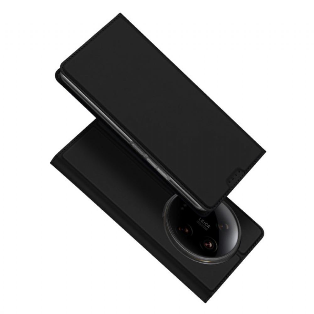 Kožené Pouzdro Folio Xiaomi 14 Ultra Skin Pro Series Dux Ducis