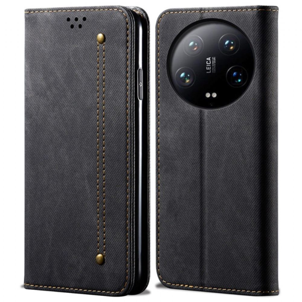 Kožené Pouzdro Xiaomi 14 Ultra Látka