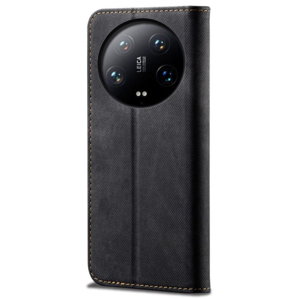 Kožené Pouzdro Xiaomi 14 Ultra Látka