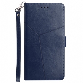 Kožený Kryt Na Xiaomi 14 Ultra Design Řemínku Y