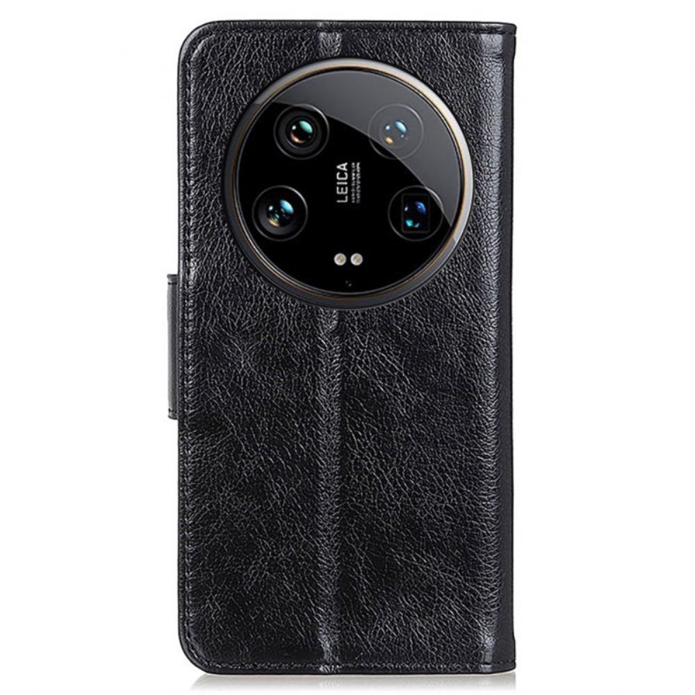 Kožený Kryt Xiaomi 14 Ultra Texturovaná Napa