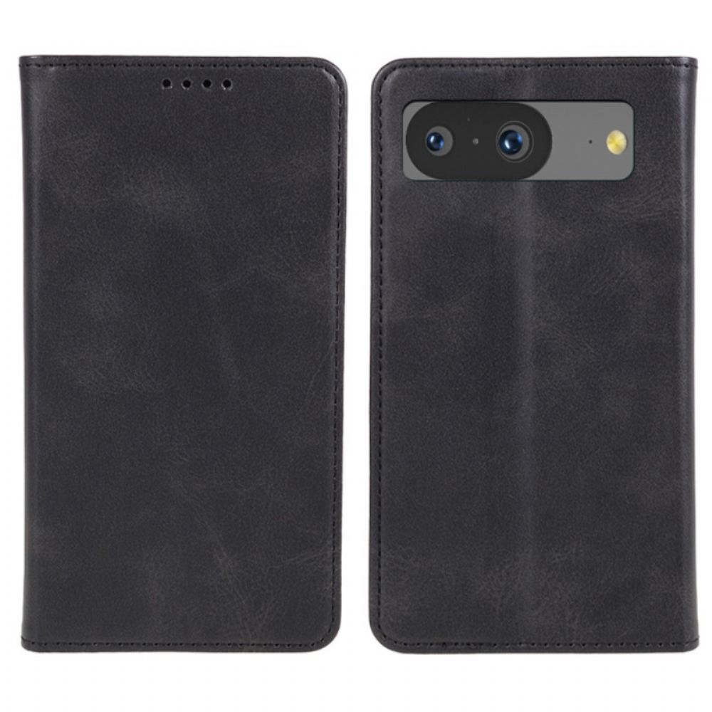 Kožené Pouzdro Folio Google Pixel 8 Vintage Styl