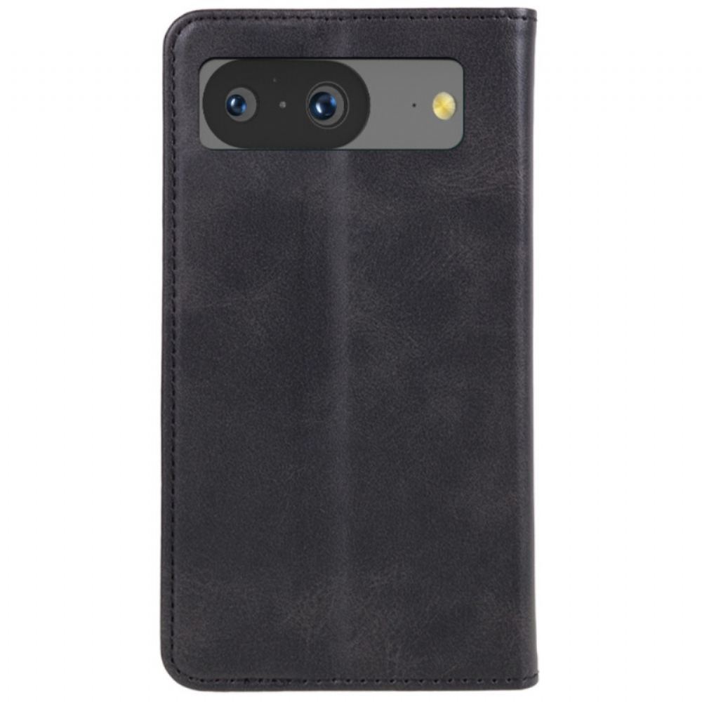 Kožené Pouzdro Folio Google Pixel 8 Vintage Styl