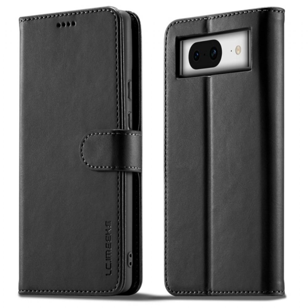 Kožený Kryt Google Pixel 8 Kožený Efekt Lc.imeeke