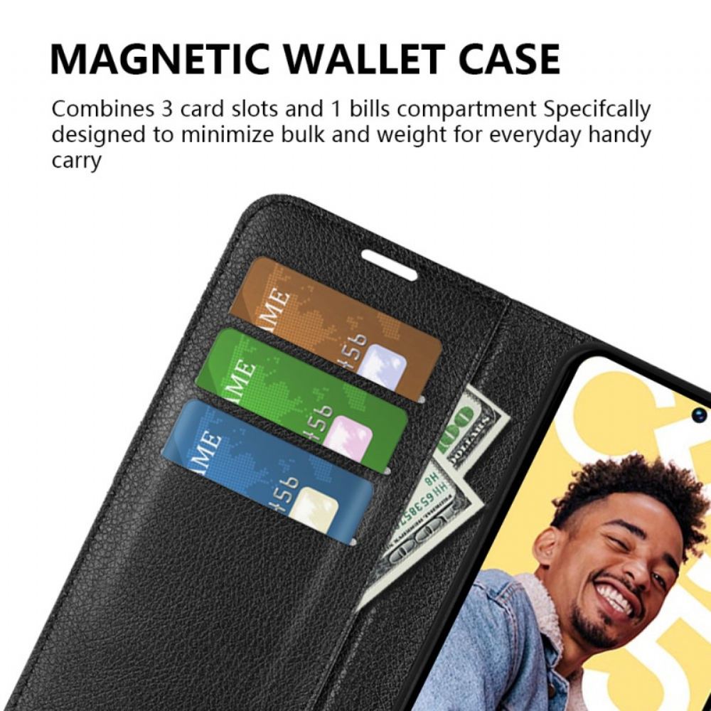 Kožený Kryt Na Google Pixel 8 Klasická Kůže Litchi