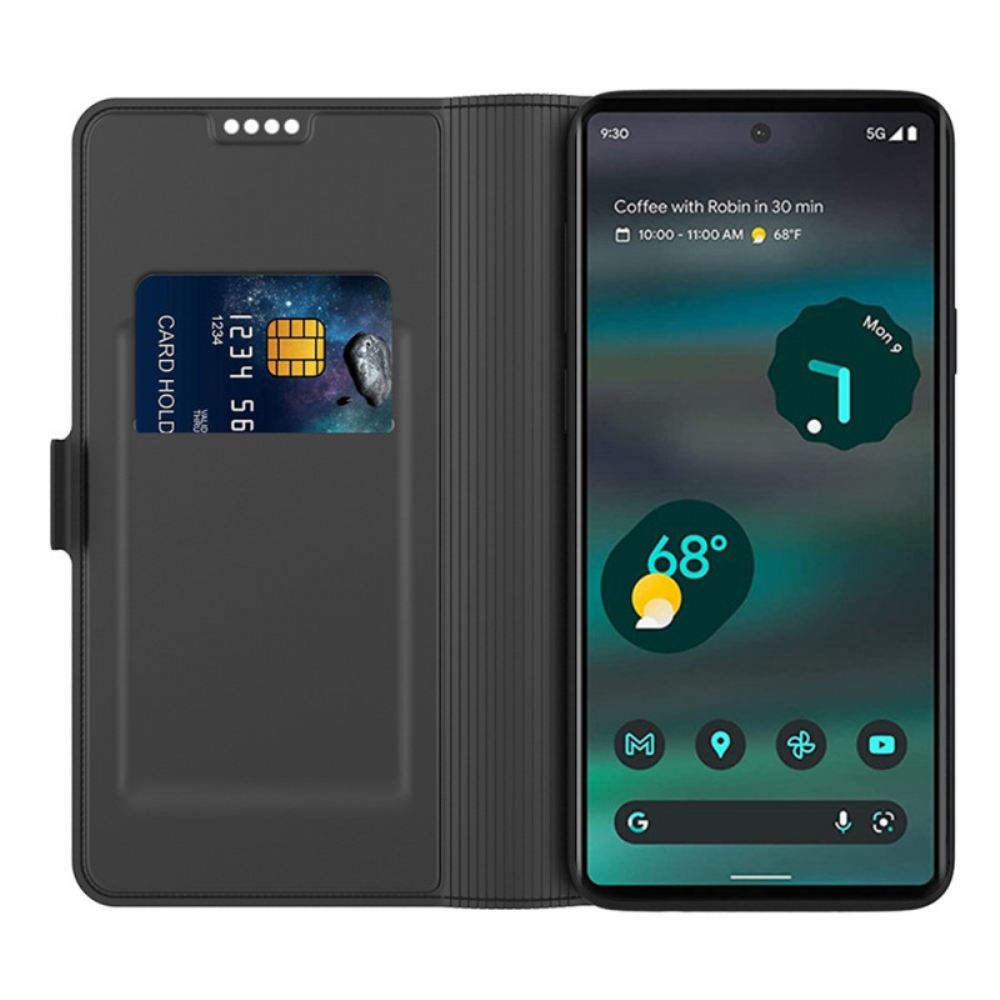Kožený Kryt Na Google Pixel 8 Velmi Jemné