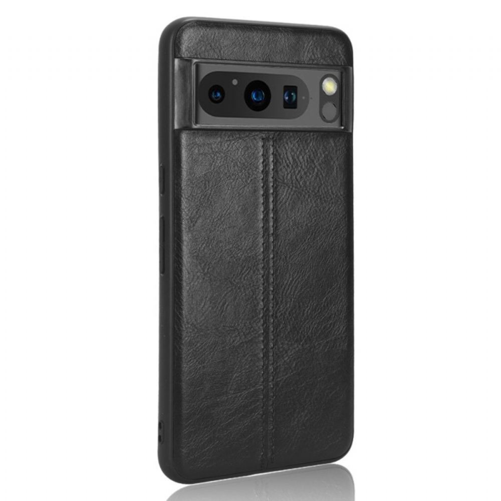 Kryt Google Pixel 8 Kryty Na Mobil Prošívání Z Umělé Kůže