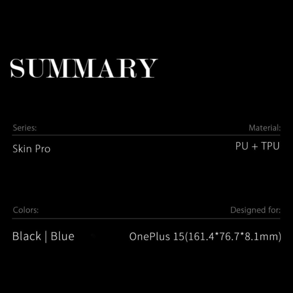 Kožené Pouzdro Folio Oneplus 15 Dux Ducis Skin Pro Series