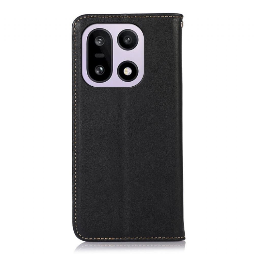 Kožené Pouzdro Folio Oneplus 15 Kůže Khazneh