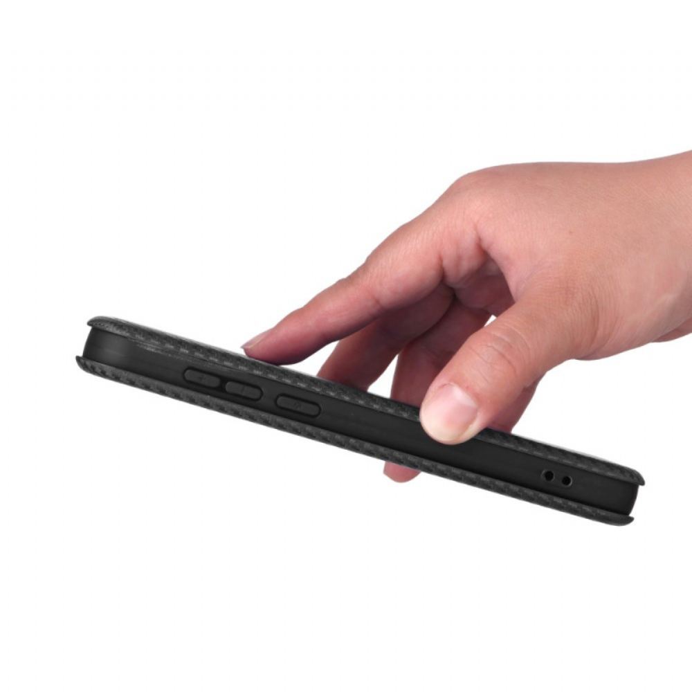 Kožené Pouzdro Oneplus 15 Uhlíková Vlákna