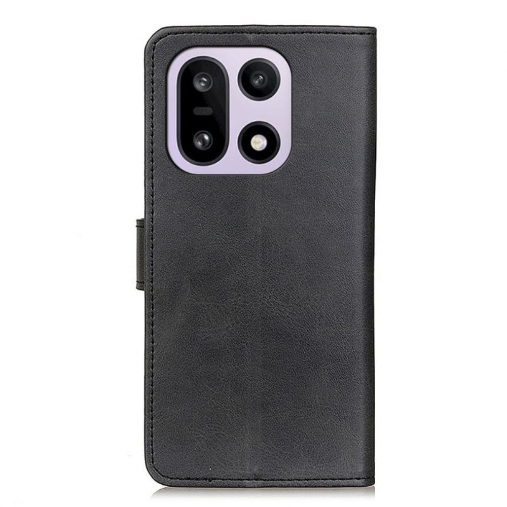 Kožený Kryt Na Oneplus 15 Jednoduchá Řada