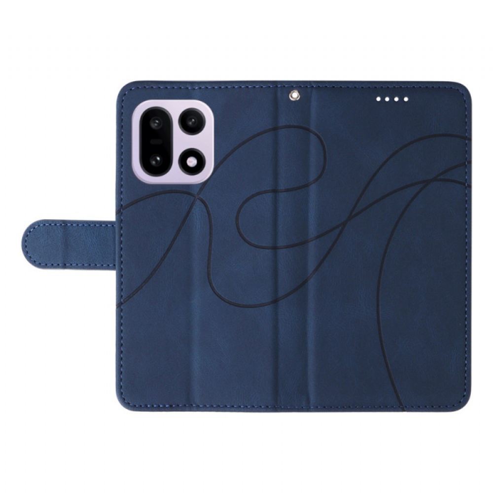 Kožený Kryt Na Oneplus 15 Vlnění