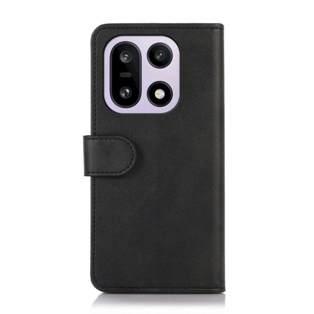 Kožený Kryt Oneplus 15 Kožený Efekt