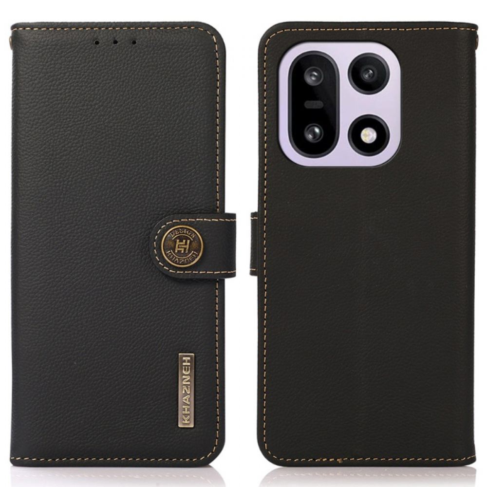 Kožený Kryt Oneplus 15 Khazneh