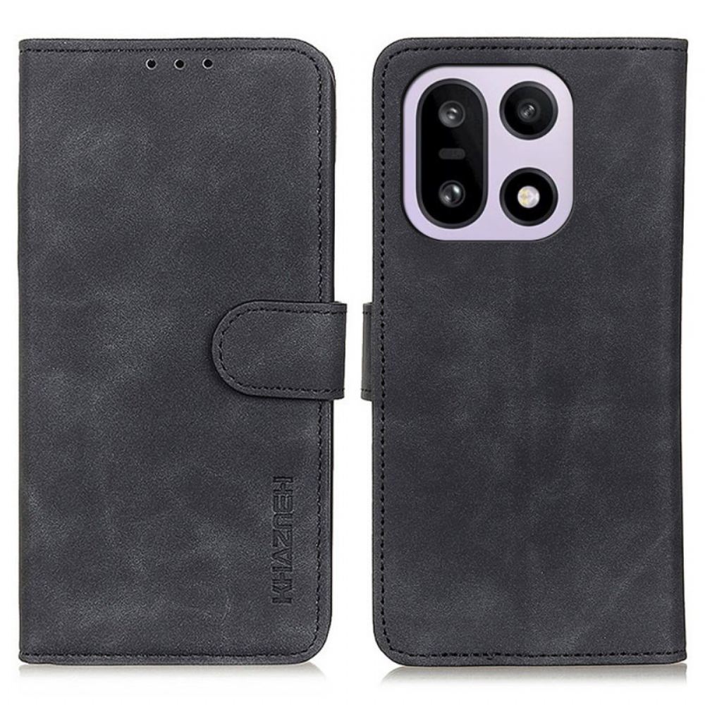 Kožený Kryt Oneplus 15 Khazneh Retro Textura