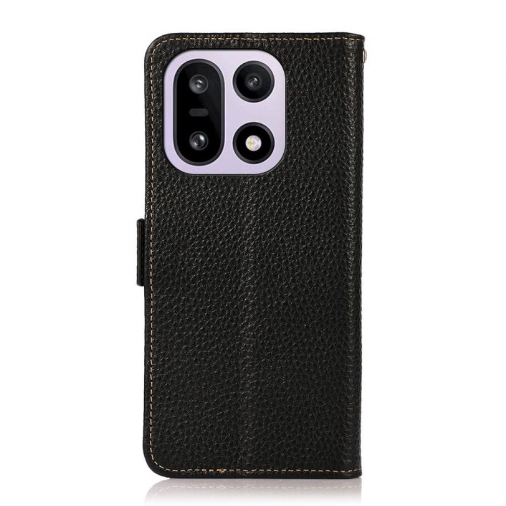 Kožený Kryt Oneplus 15 Kůže Khazneh