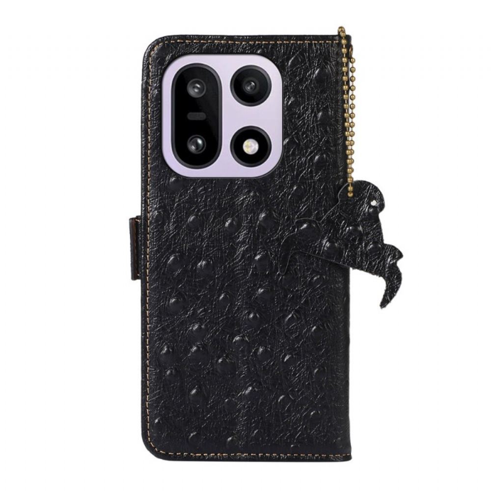 Kožený Kryt Oneplus 15 Pravá Kůže S Rfid Blokováním