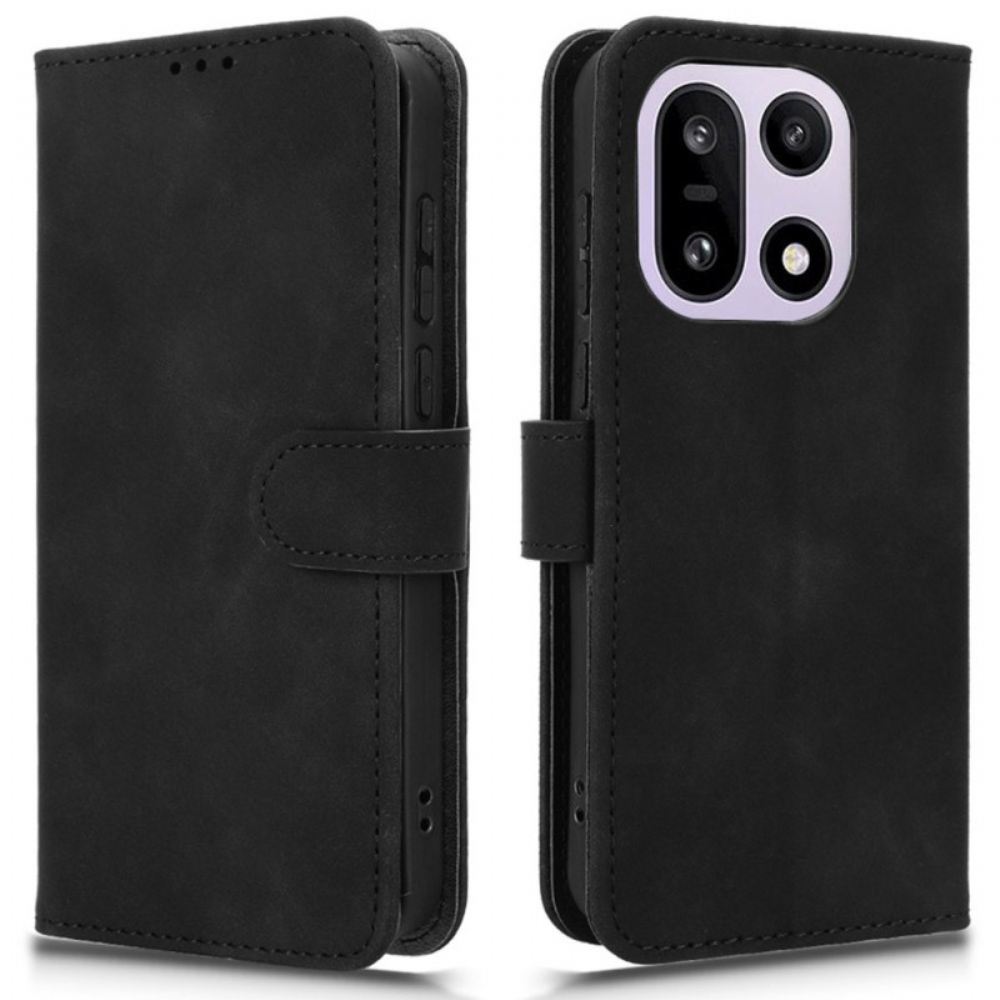 Kožený Kryt Oneplus 15 Semišový Efekt