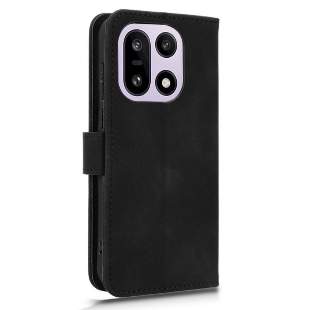 Kožený Kryt Oneplus 15 Semišový Efekt