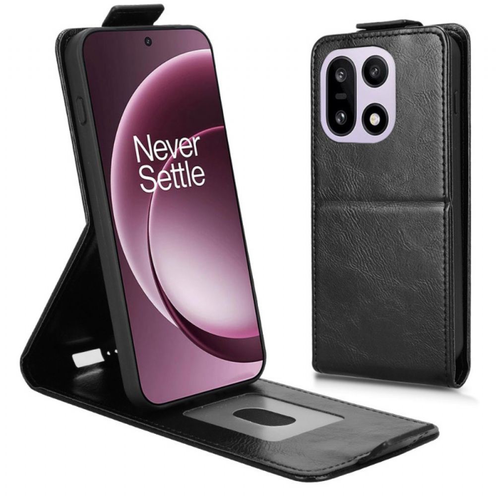 Kožený Kryt Oneplus 15 Svislá Klopa