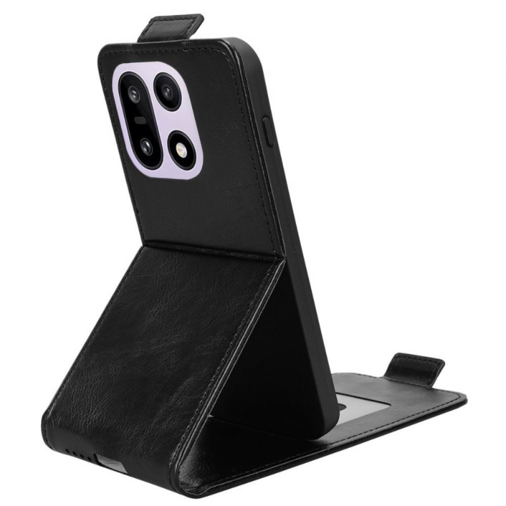 Kožený Kryt Oneplus 15 Svislá Klopa