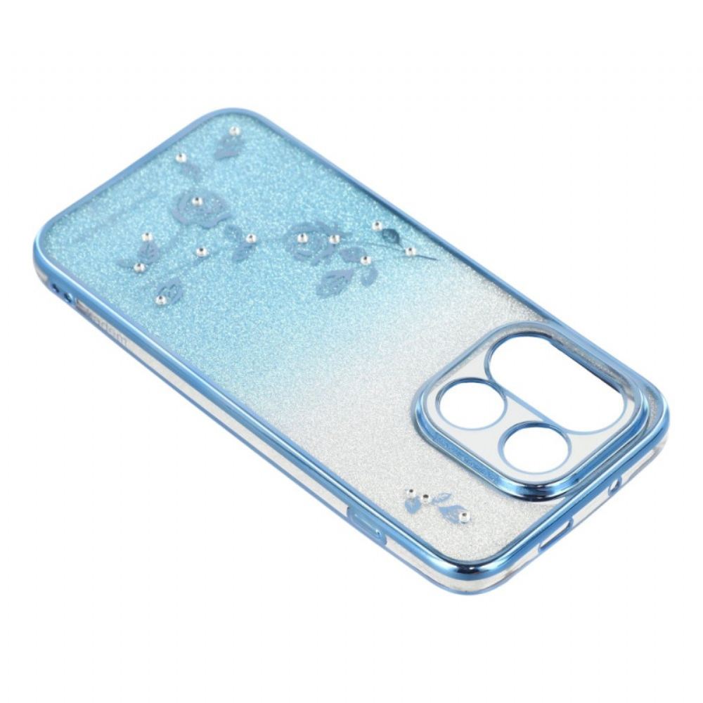 Kryt Na Oneplus 15 Gradientní Květiny A Flitry