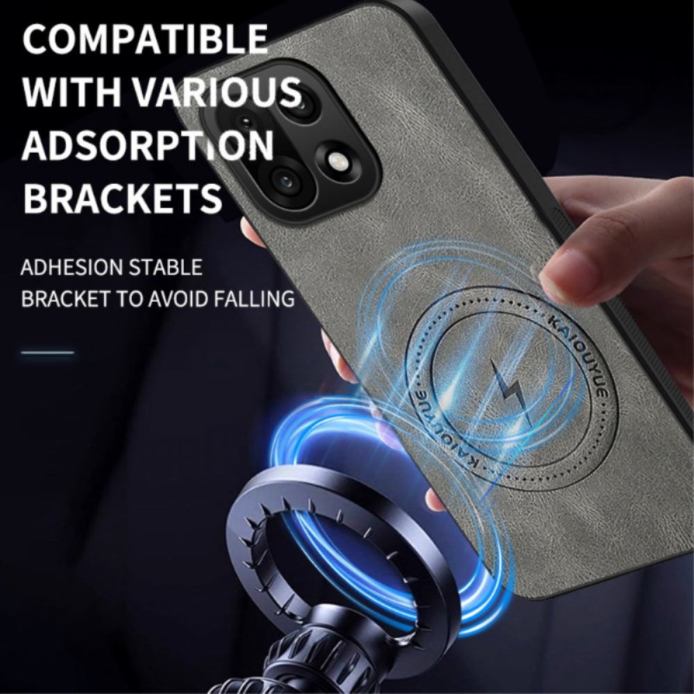 Kryt Na Oneplus 15 Kožený Efekt Magsafe