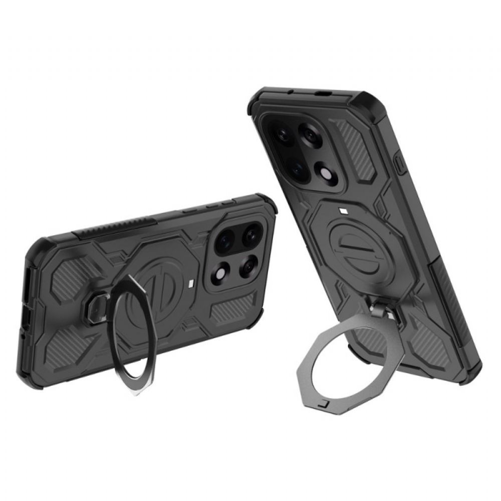 Kryt Na Oneplus 15 Magnetický Otočný Kovový Stojánek