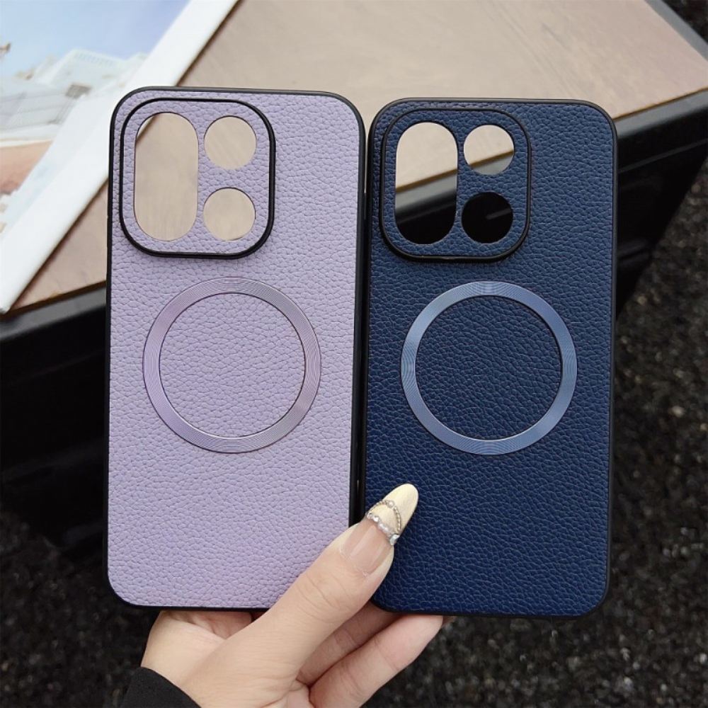 Kryt Na Oneplus 15 Magsafe Textura Liči