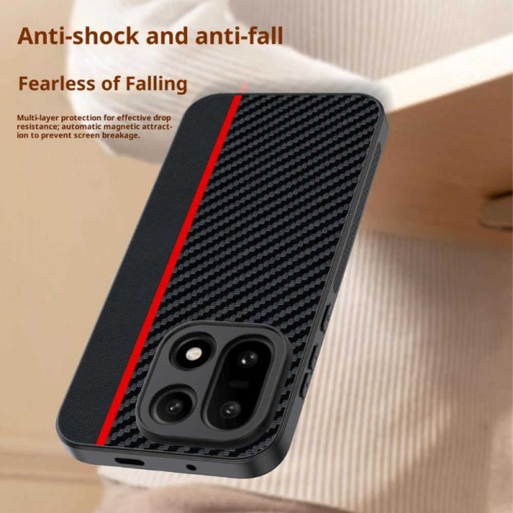 Kryt Oneplus 15 Textura Uhlíkových Vláken