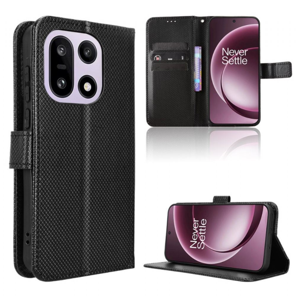 Peněženková Pouzdra Oneplus 15 Diamantová Textura