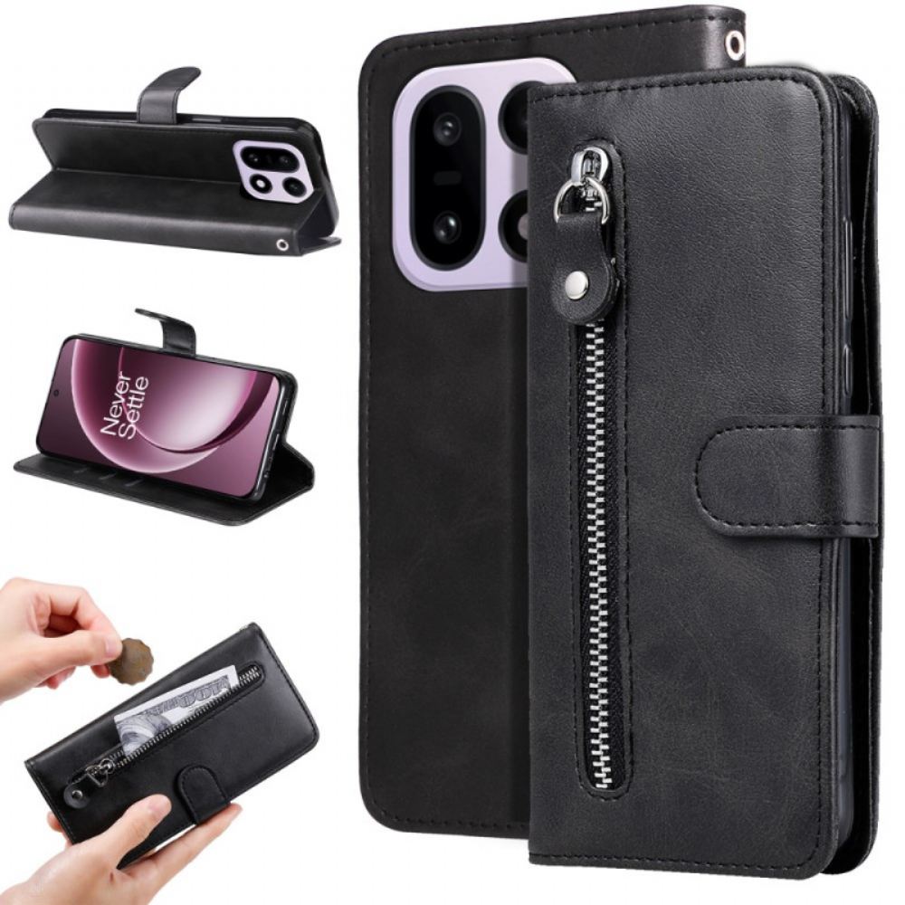 Peněženková Pouzdra Oneplus 15 Kapsa Na Zip