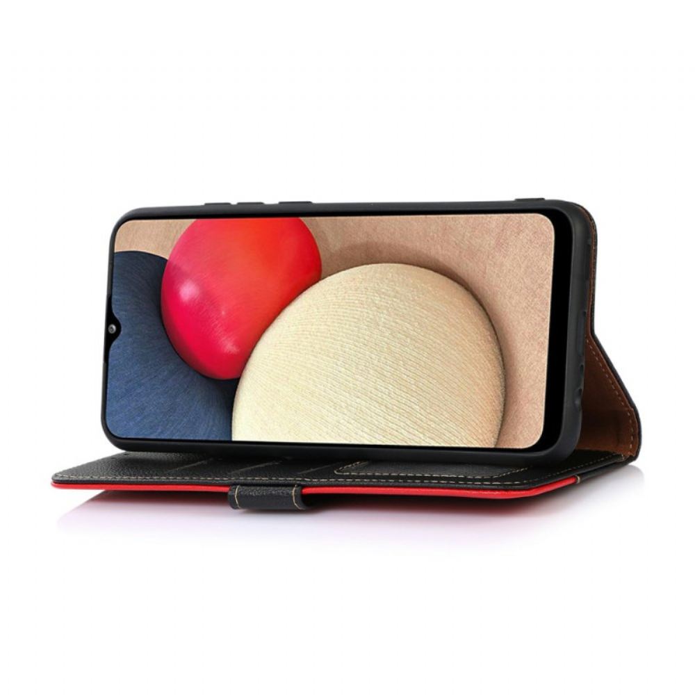 Peněženková Pouzdra Oneplus 15 Kryty Na Mobil Dvoubarevný Khazneh