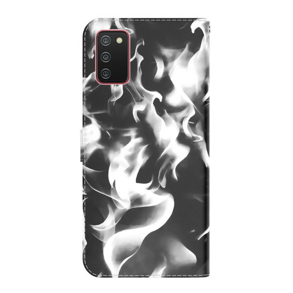 Flipové Pouzdro Na Samsung Galaxy A02s Abstraktní Vzor
