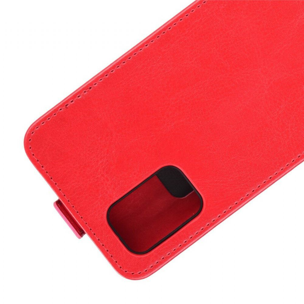 Flipové Pouzdro Na Samsung Galaxy A02s Kožené Pouzdro Vertikální Chlopeň S Koženým Efektem