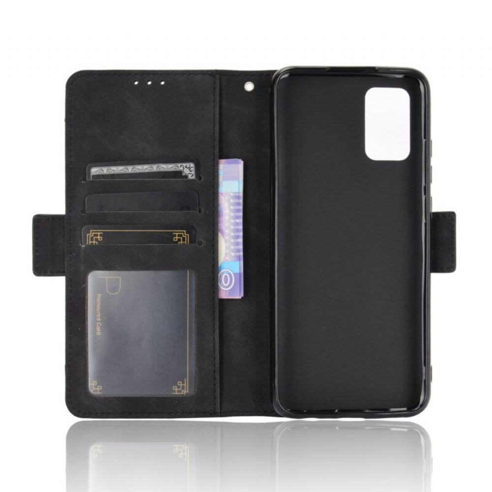 Flipové Pouzdro Na Samsung Galaxy A02s Multi-card První Třídy