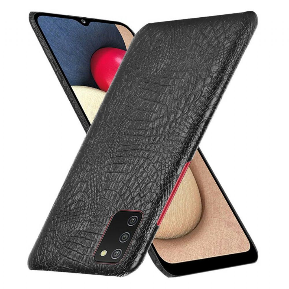 Kryt Na Samsung Galaxy A02s Efekt Krokodýlí Kůže