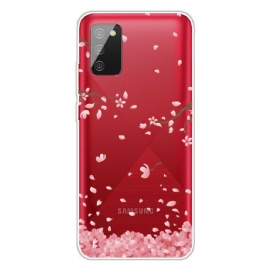 Kryt Na Samsung Galaxy A02s Kvetoucí Větve
