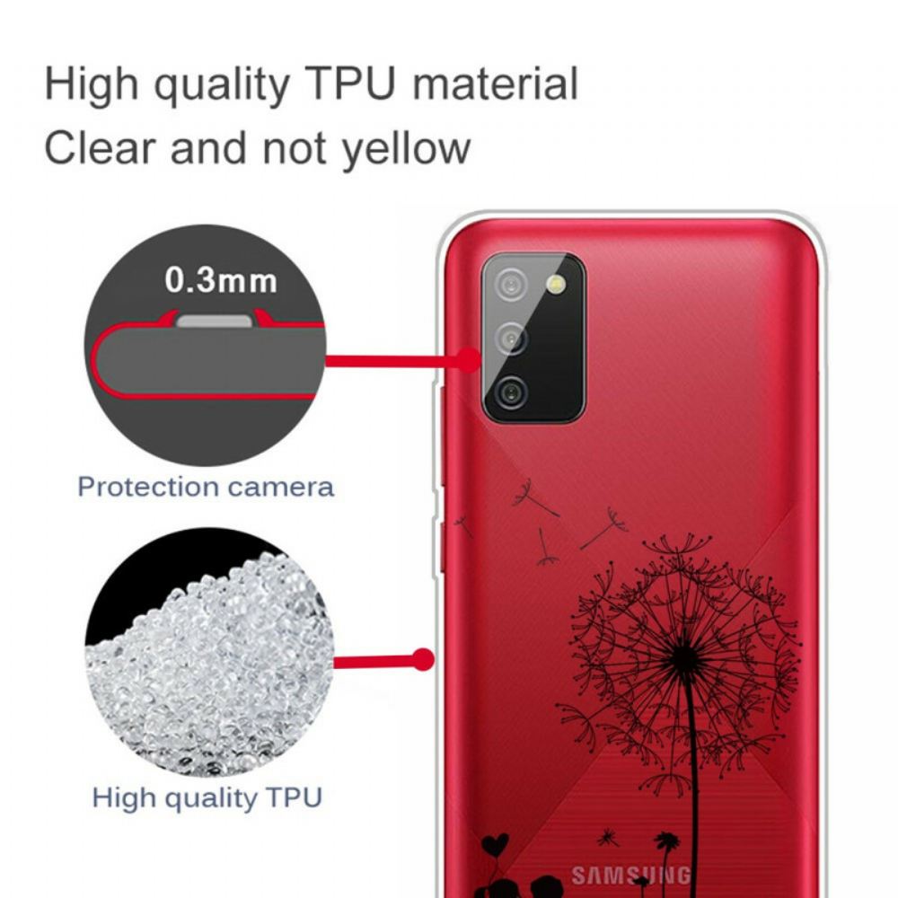 Kryt Na Samsung Galaxy A02s Pampelišková Láska