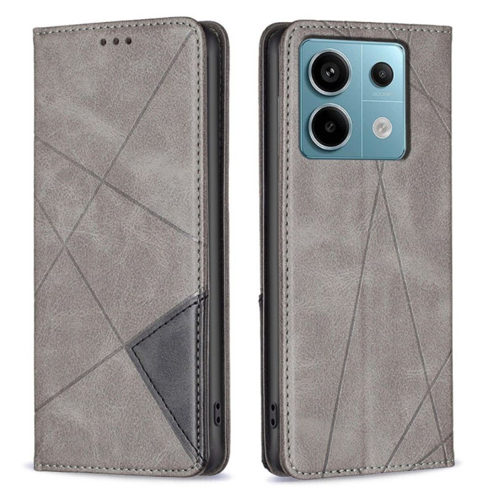 Kožené Pouzdro Folio Na Xiaomi Redmi Note 13 Pro 4g Diamanty