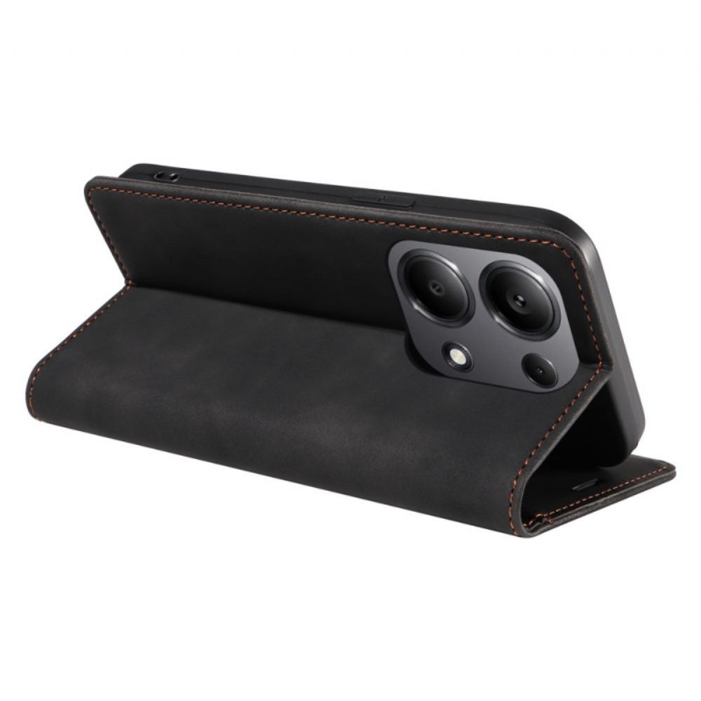 Kožené Pouzdro Folio Xiaomi Redmi Note 13 Pro 4g Betopnice